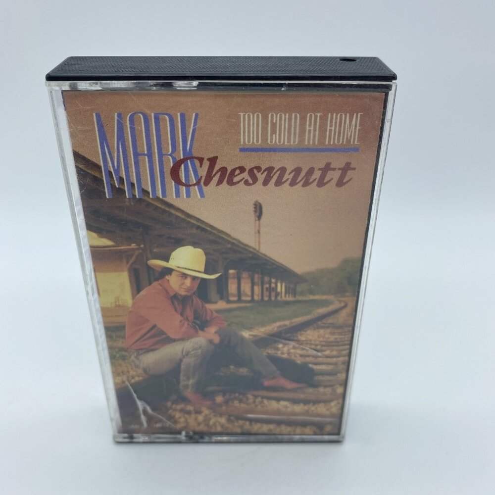 Mark Chesnutt Too Cold At Home Cassette Tape 1990 MCA Country Music Album